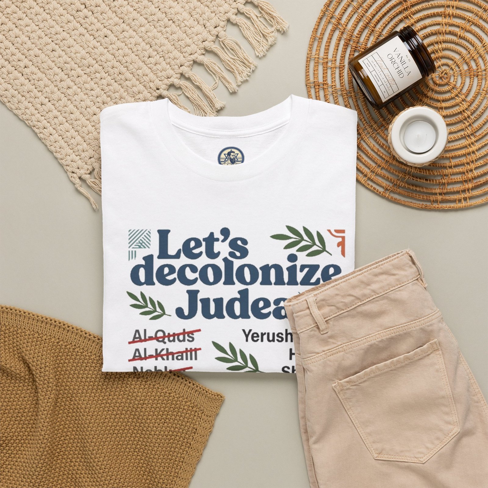 Let's Decolonize Judea T-Shirt - Image 5