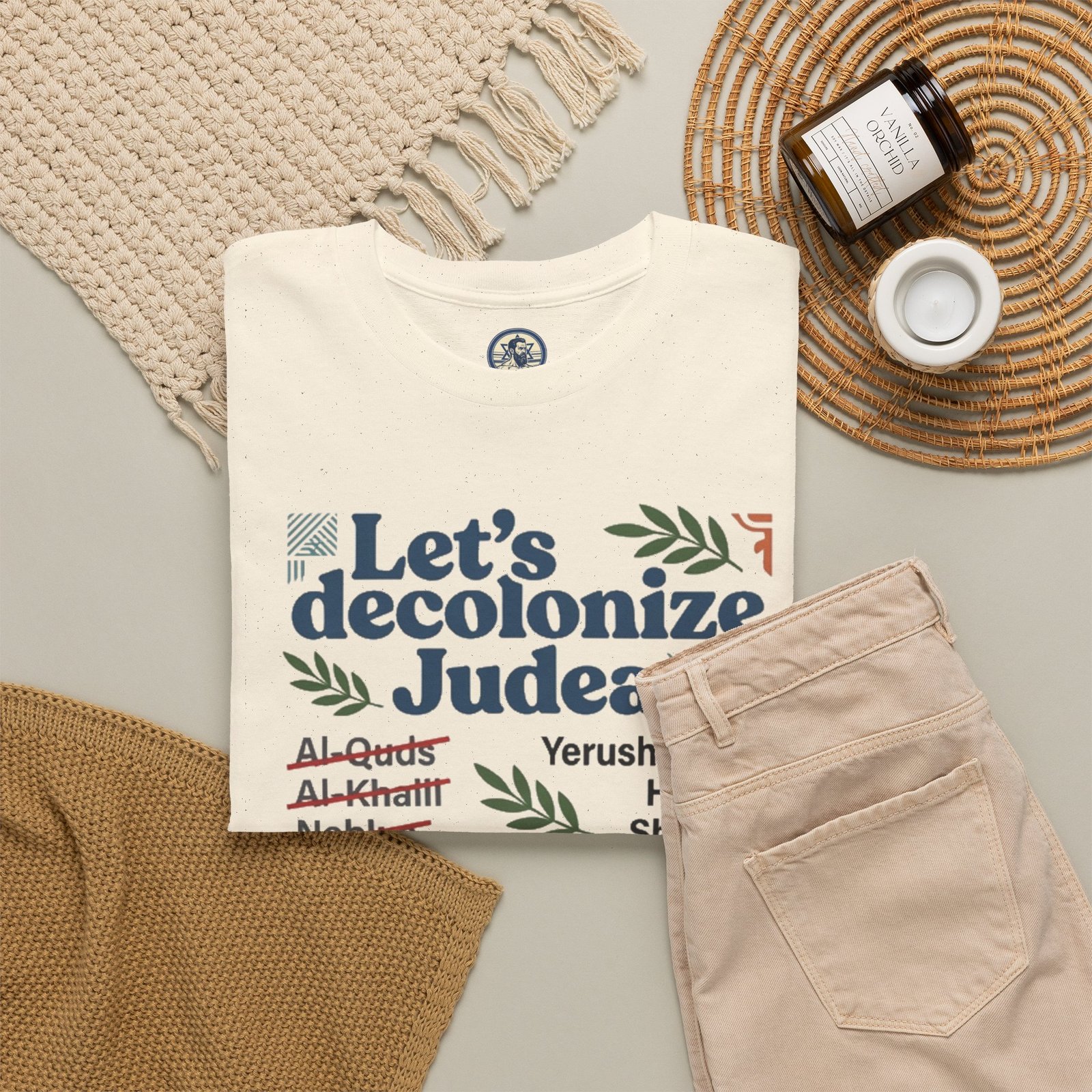 Let's Decolonize Judea T-Shirt - Image 16