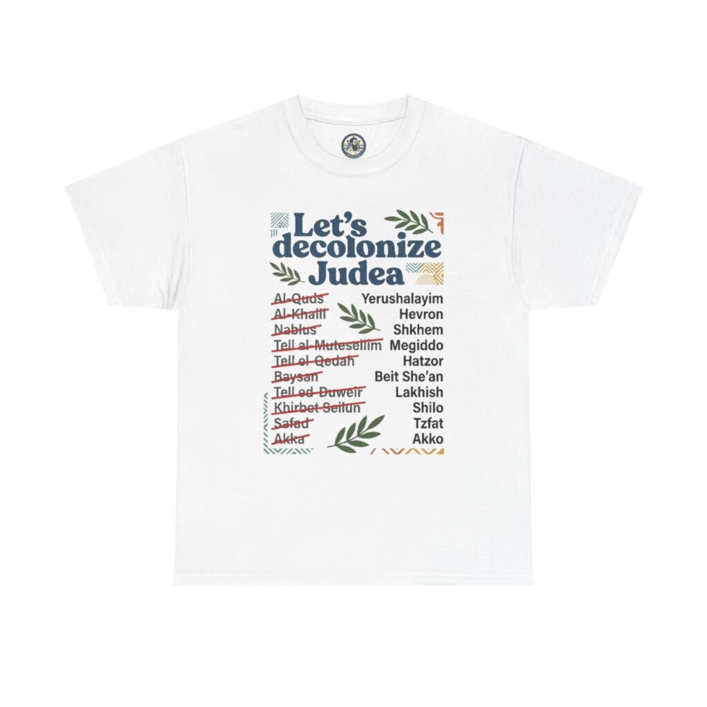 Let's Decolonize Judea T-Shirt